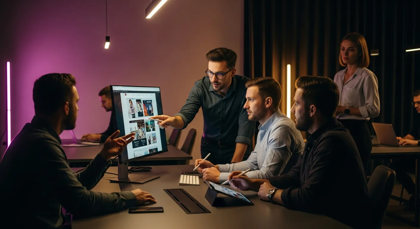 Premium agency team